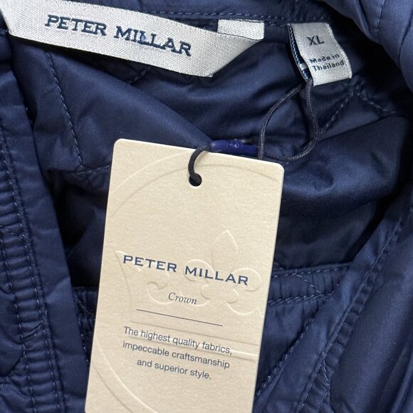 Peter Millar Navy Performance Jacket - Picture 2 of 7